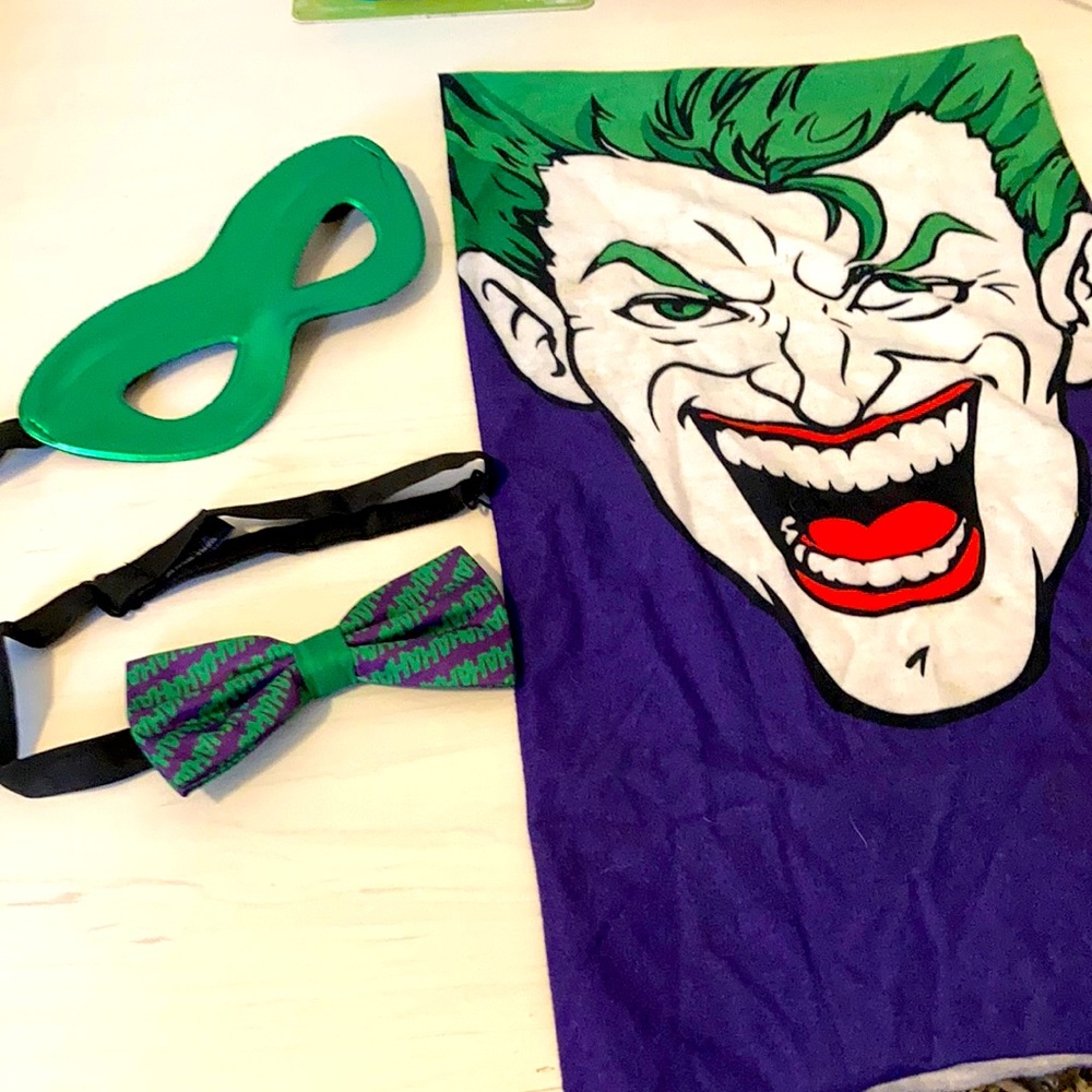 Joker Costume 3 piece Set